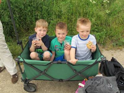 So macht das Wandern auch Spass