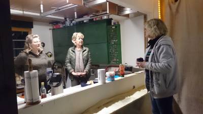 etwas Ruhe vor dem Ansturm