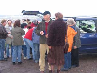 Pause am Waldrand zum st�rken